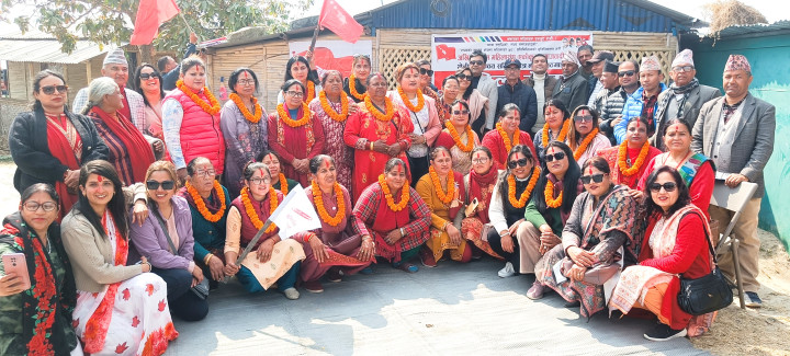 भव्य वनभोज कार्यक्रमका बीच अनेम संघ समाजवादी काठमाडौं -४ को महिला भेला सम्पन्न