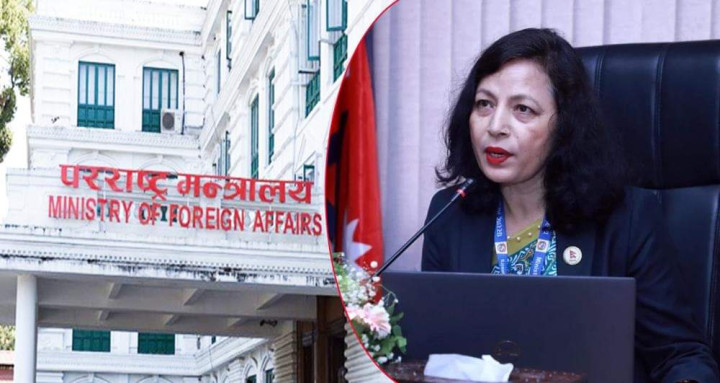 परराष्ट्र मन्त्रालयको सचिवमा सेवा लम्साल