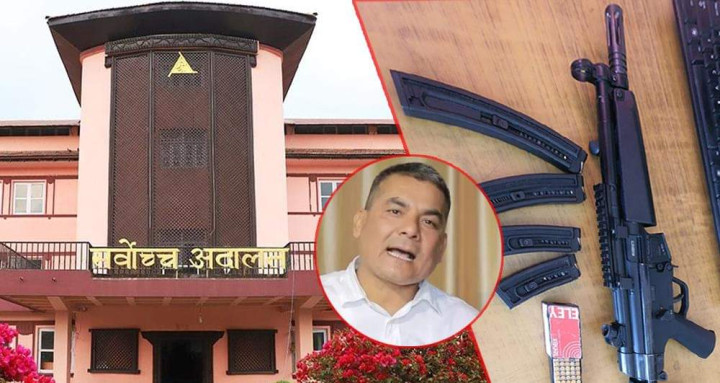 प्रसाईंका बडिगार्डले बोकेको हतियार कानूनसम्मत, रिहा गर्न सर्वोच्चको आदेश