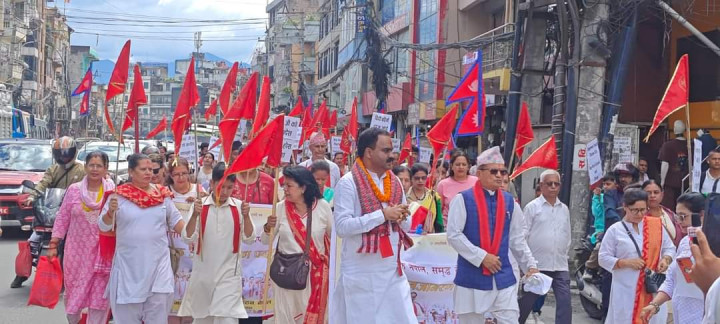 नशामुक्त नेपालका लागि हजारौँको संख्यामा जनजागरण पदयात्रा सम्पन्न