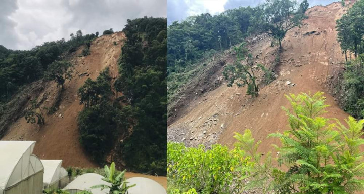 सुक्खा पहिरोले इन्द्रावती नदी थुनियो, स्थानीयलाई सतर्क रहन अनुरोध