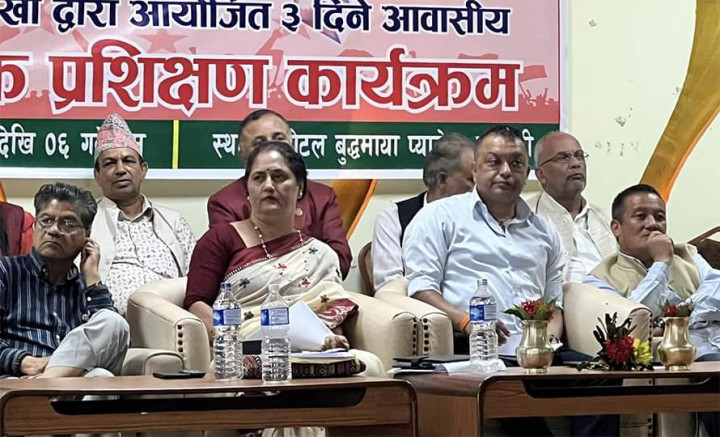 १६५ क्षेत्रमै उम्मेदवार उठाउने आत्मविश्वास किन नराख्ने ? - महामन्त्री गगन थापा
