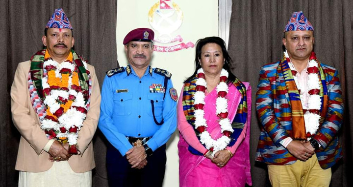 सेवानिवृत्त प्रहरीका दुई एआईजी र एक डीआईजीको विदाइ
