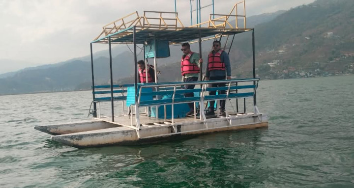 फेवातालमा फसेका तीन जनाको सशस्त्र प्रहरीले गर्‍यो सकुशल उद्वार