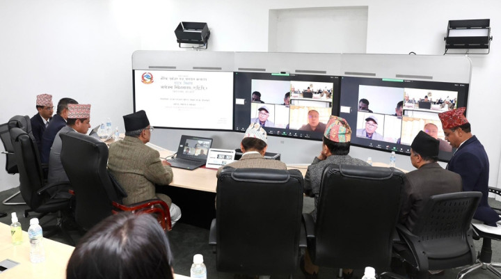 प्रधानमन्त्री गरे सिंहदरबारबाटै नारायणगढ–बुटवल र मुग्लिन–पोखरा सडकको ‘भर्चुअल’ निरीक्षण