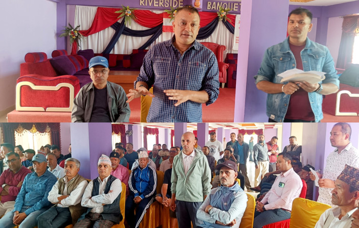 राष्ट्रिय विपत्तिको बेला सत्तापक्ष र प्रतिपक्ष भन्ने हुँदैन - महामन्त्री गगन थापा
