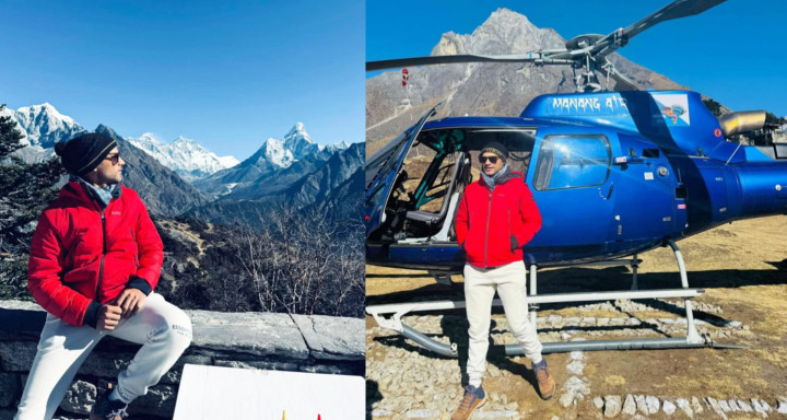 एभरेस्ट बेसक्याम्प अवलोकन गरेर स्वदेश फर्किए शिखर