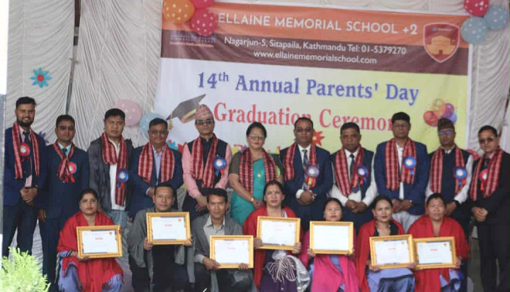इलेन मेमोरियल स्कुलको अभिभावक दिवस : विद्यार्थीमा नकारात्मकता नभर्न आह्वान