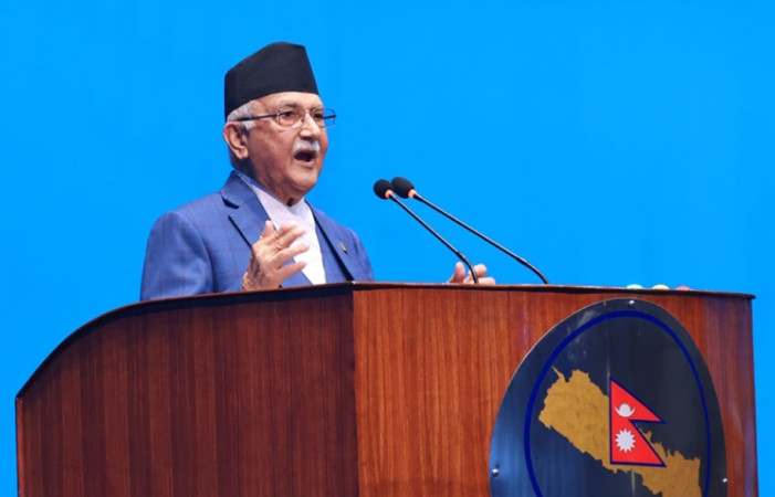 आज प्रतिनिधि सभामा जवाफ दिदै प्रधानमन्त्री केपि ओलि