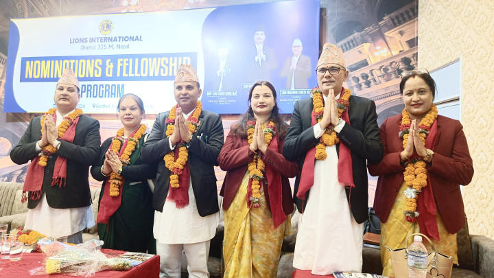 लायन पराजुली लायन्स अन्तर्राष्ट्रिय डिष्ट्रिक्ट ३२५ एम नेपालको गभर्नर बन्दै