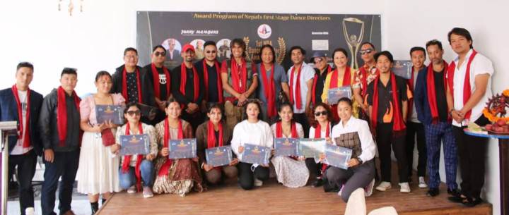 नृत्य निर्देशकहरुको नेपालकै पहिलो ऐतिहासिक अवार्ड
