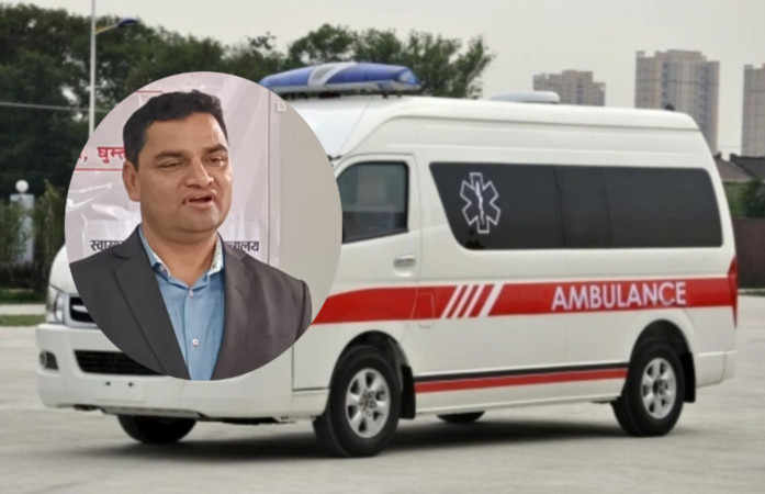स्वास्थ्य मन्त्री पौडेलको पहलमा चीनबाट ५० विद्युतीय एम्बुलेन्स आउँदै